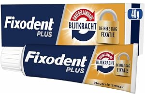 Fixodent Plus Mordant oslagbart självhäftande proteskräm 40 ml