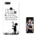 Produktbild Cellbell LTD 000208 - I Love You The Moon And Back To Infinity And Beyond Design Huawei Honor 7X Fashion Trend Silikon Hülle Schutzhülle Schutzcase Gel Silicone Hülle
