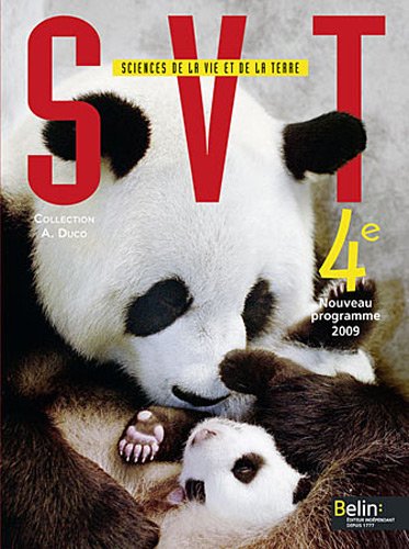 Sciences de la Vie et de la Terre 4e