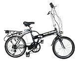 Byocycles Unisex's City Speed Electric Bike, Black & Green, 17