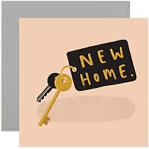 thumbnail image 2 of Poem New Home Card - New House Card - Congratulations House Card - Housewarming Card - Gold Foil Card - UK 2 of 12