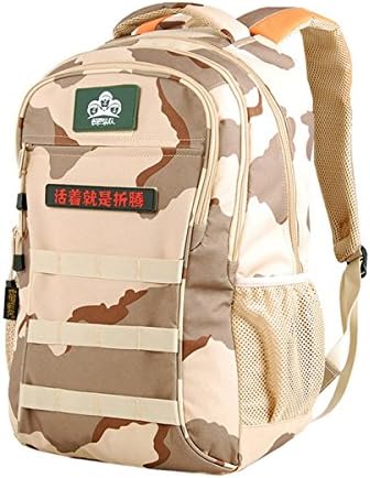 DBZD Outdoor waterproof leisure travelling bag Laptop Backpack, Lightweight Travel Bag Pack Student Computer Bag , camouflage color