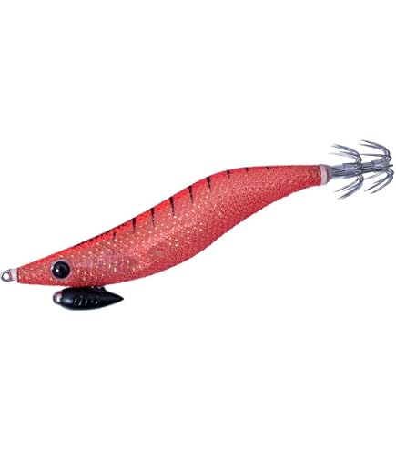 Esca Per Calamari A Lenta Discesa, Gamberetto Fosforescente 8 Cm In PVC, Perfetta Per Traina In Acqua Salata E Dolce