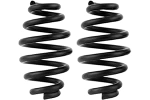 Fydun Siège de Moto Ressorts, 2 Pcs 3 Pouces En Acier Siège Ressort Support Pour Chopper Bobber Moto(Noir mat)