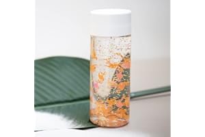 L'atelier gigogne DES OUTILS POUR GRANDIR Bouteille sensorielle Flamants Oranges-FAVORISE L'EVEIL,L'ATTENTION, L'IMAGINATION ET L'OBSERVATION-FACILITE L'ENDORMISSEMENT