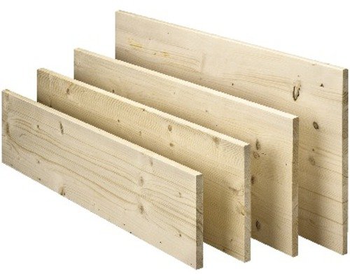 Preisvergleich Produktbild Leimholzplatten Leimholzplatte Leimholz Fichte Naturwuchs 2000x250x18mm