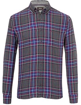 Brax Herren Danilo - Herrenhemd in vino 45-3898/83