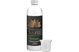 IDRO BATH Fragranza Aromatica BALSAMIC concentrata 250ml + Bicchierino dosatore - Profumi per Sauna