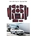 Produktbild Republe 15PCS / Set Ersatz für BMW X1 2011-2015 Auto Non-Slip-Innentür-Pad-Schalen-Matte Tür Tor Slot Matten-Auto-Styling