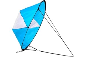 Floving Popup Kayak Wind Sail,Foldable Downwind Sail,Portable Canoes Downwind Sail,Kayak Sail,Kayaks Canoes