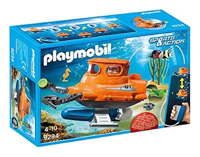 Générique playmobil® sports & action sous-marin à moteur submersible 9234
