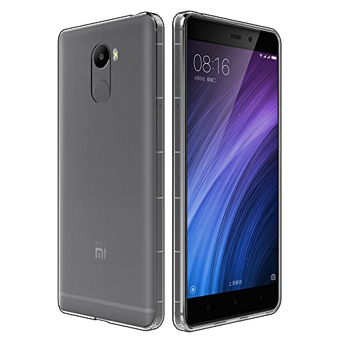 Owade Funda Redmi Note 4 Silicona Fundas Suave Carcasa Protector Flexible TPU Gel Ultra Delgado Cubierta para Redmi Note 4 5 5 Pulgada - transparente Owade Funda Redmi Note 4 Silicona Fundas Suave Carcasa Protector Flexible TPU Gel Ultra Delgado Cubierta para Redmi Note 4 5 5 Pulgada - transparente