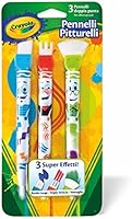 Crayola 05-1061 - Set 3 Pennelli Pitturelli