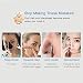 IMATE IM-3300G Electric Strong Suction Facial Pore Cleaner,Nose Blackhead Acne Remover Utilizes Vacuum Extraction Tool Skin Care Tightening Facial Beauty Salon Device Instrument Machine (Rose Gold)