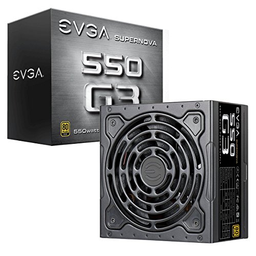 Preisvergleich Produktbild EVGA Supernova Gold Vollständiges Modular-Netzteil schwarz 550W