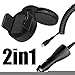 Produktbild 2in1 SET KFZ-Halter Autohalterung + KFZ Ladegerät LG P710 Optimus L7 II 2 Autoladekabel Original q1