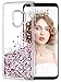 Produktbild Hülle Samsung Galaxy S9 Handyhülle, Wuloo Original Stilgut Glitzer Mädchen Flüssig Treibsand Clear Transparent TPU Bumper Smartphone Handyhülle Schutzhülle für Samsung Galaxy S9 Case Cover Handy hüllen (Rose Gold)