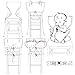 My Little Seat The Travel High Chair - Seaside Stripe