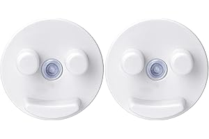 Omoojee Uchwyt na gąbkę, organizer na gąbkę ssącą do kuchni i łazienki, gąbki nie są dołączone (2 sztuki)