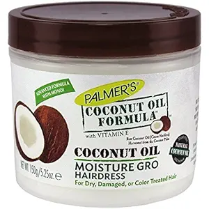Palmers Coconut Oil Moisture Gro Hairdress Jar 5.25 Ounce (155ml)