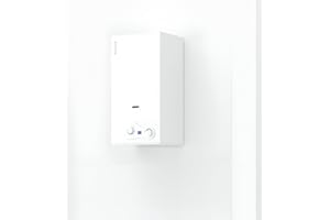 GALYON THERMOR Calentador a Gas Iono Select 11 L, Display LCD, Bajo NOx, Potencia Regulable, Gas Natural o GLP, 10,8 L/min, 19,3 kW, Serie Premium (GLP)