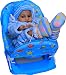 Kuber Industries™ Deluxe Baby Bather -Bath Seat - Blue (KI3457) RS.1199.00