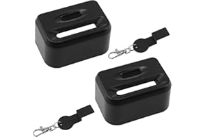 GIGIIS Sicherheitsgurtschloss Auto Adapter, 2 Stück Auto Seat Belt Lock Stop-Kinder Sicherheitsgurt Sicherung Kinder Verhindern Sie, DASS Kinder die Sicherheitsgurte öffnen (Schwarz)