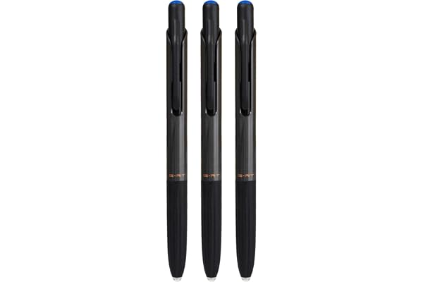 Pentonic G-RT 0.7 mm Gel Pen Blister Pack Blue Ink Pack of 3