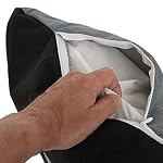 WANGADO-Letto-per-cani-Hunter-Grimstad-nero-Robusto-letto-per-cani-di-casa-Hunter-con-cuscino-removibile-imbottitura-extra-spessa-e-removibile-idrorepellente-facile-da-pulire-lavabile-a-mano-o-in-lava