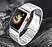 Produktbild WOOLIY Edelstahl Armband für Apple Watch 38 mm 40 mm 42 mm 44 mm Apple Watch Armband für Serie 4/3/2/1 iWatch Armband 40mm silberfarben
