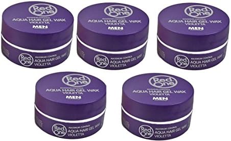 Red One Violetta Aqua Hair Gel Wax 150ml (5 PCs Offer)