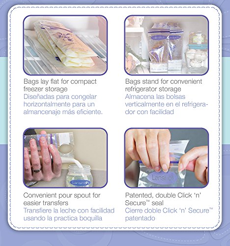 Lansinoh Milch Aufbewahrungstaschen – 25 Pack - 2