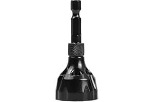 DIBOTELL Präzises Externes Entgraten Fasenwerkzeug - Sechskantschaft Entgratwerkzeug für Schrauben, Rohre, Gewindestangen - Metall Entgrater Werkzeug - Entgraten von 3 mm bis 20 mm