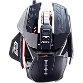 MAD CATZ Otantik R.A.T. PRO X3 kablolu Oyun Faresi, 3 Kaydırma Tekerleği Halka Se&ccedil;enekleri, Ekstra aksesuarlarla, 10 kullanıc