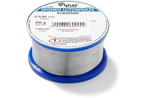 NAJDER Bobine Fil Étain de Soudure Diamètre 0,7 mm avec Colophane Poids 100g, Étain à Souder avec Flux Sn60Pb40 pour Soudure Électrique Bricolage Réparation