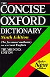 The concise Oxford dictionary of current English
