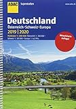 Image de ADAC Superstraßen Deutschland, Österreich, Schweiz & Europa 2019/2020 1:200 000 (ADAC Atlanten)