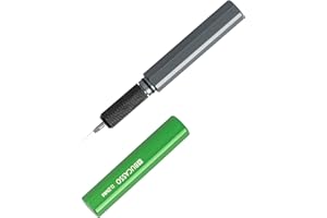 BUCASSO Bucasoo Model Scriber, Line Scriber with Tungsten Steel Blades, Model Scribing Tool for Modelling Hobby, RG Scale Model, Gundam Model Kit, Plastic Models, Resin GK Carved Engraved Lines（0.2）