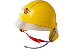 Simba - Sam Le Pompier - Casque de Pompier - Déguisement pour Enfant - Réfléchissant - 109252596038