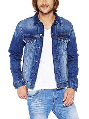 COLORADO DENIM Herren Jeansjacke Jacke C970 YUKON, Gr. XX-Large, Blau (MEDIUM STONE USED 6010)