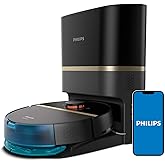 Philips XU7100/01 Homerun 7100 Serisi Islak Kuru Moplu Toz Toplama Istasyonlu Robot S&uuml;p&uuml;rge Siyah
