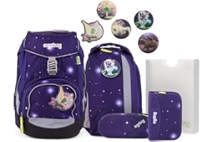 ergobag pack Set ergonomischer Schulrucksack Flexibel 6-teilig 1. Klasse Grundschule