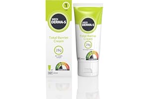 Medi Derma-S Total Barrier Cream Tube, 28g - Moisturising and Waterproof Protection for Damaged and Intact Skin