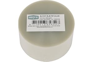 BRAND NEW CAKE BrandNewCake® Rollo de Acetato para Repostería - 5,5 cm x 100 m - Perfecto para Decorar y Hornear
