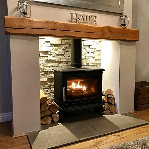 Celtic Timber Solid French Oak Beam Floating Shelf Mantle Piece Fire Place Surround Inglenook - Beam Size: 5" x 5" Air Dried - Length: 4 foot - Finish: Planed &amp; Sanded - Appearance: Heavily Worked