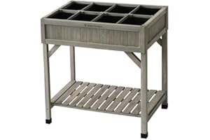 VegTrug Herb Raised Bed 103 x 76 x 80 cm Greywash