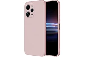 HONLEN Funda Compatible para Redmi 12 (4G) / Redmi 12 5G / Poco M6 Pro 5G Case, (6.79" Inches) Líquida TPU Silicona Cover con Anti-Rasguño, Cáscara Suave Cubierta Polvo de Arena