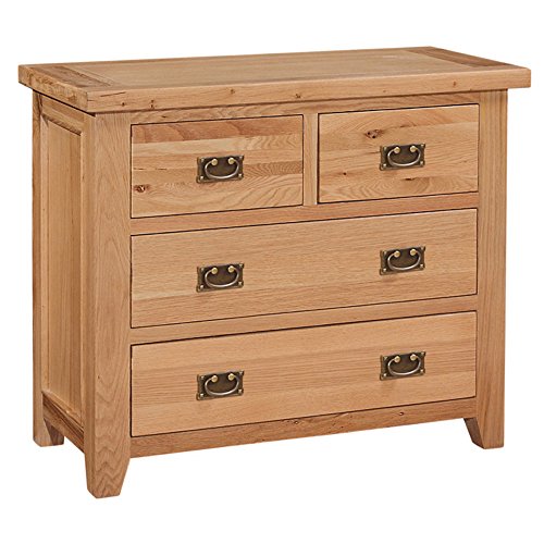 Canterbury Oak 2 + 2 Chest of Drawers