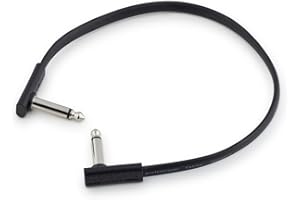 ROCKBOARD BY WARWICK Flat Patch Cable 30 cm Black