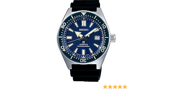 Seiko prospex orologio Uomo Analogico Automatico con cinturino in Silicone  SPB053J1 : Amazon.it: Orologi